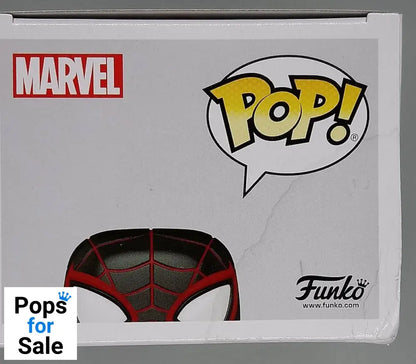 #768 Miles Morales (T.R.A.C.K. Suit) - Spider-Man Box Damaged Funko POP