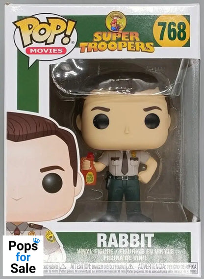 768 Rabbit - Super Troopers - Box Damaged Funko POP