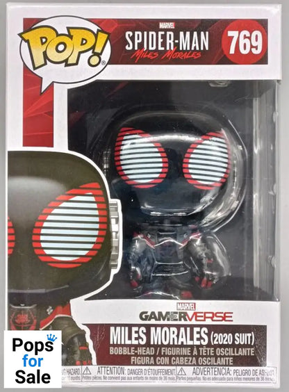 #769 Miles Morales (2020 Suit) - Spider-Man - Box Damaged Funko POP