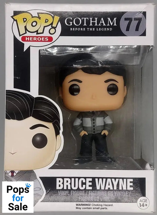 #77 Bruce Wayne - DC Gotham - Box Damaged Funko POP