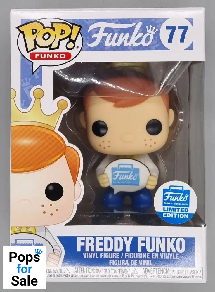 #77 Freddy Funko (Funko Shop Europe) Funko POP