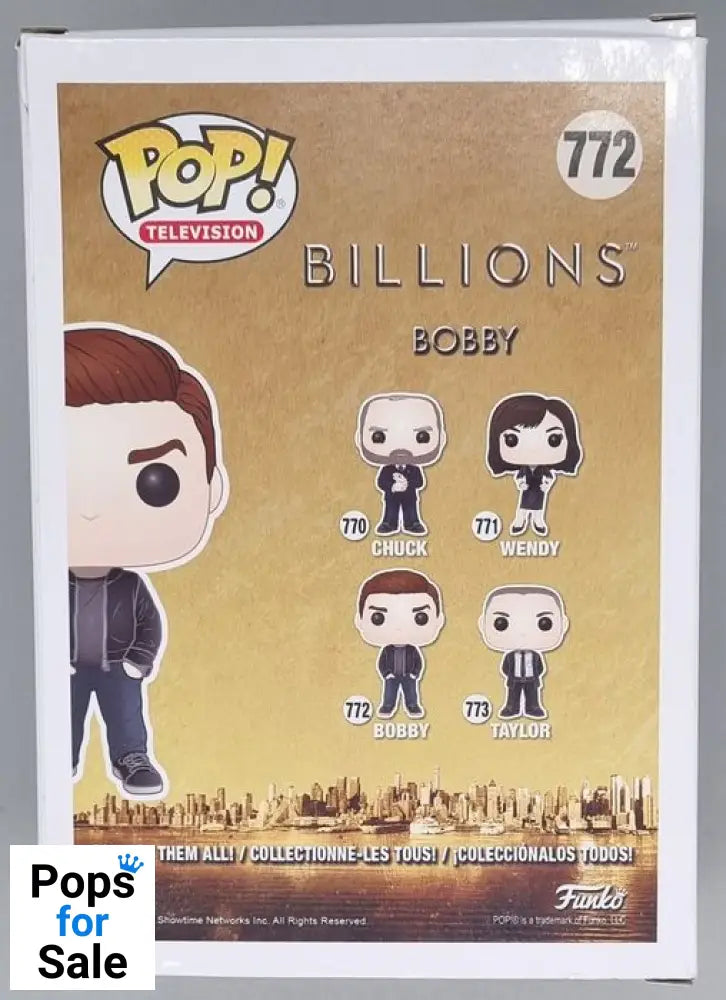 #772 Bobby - Billions Funko POP