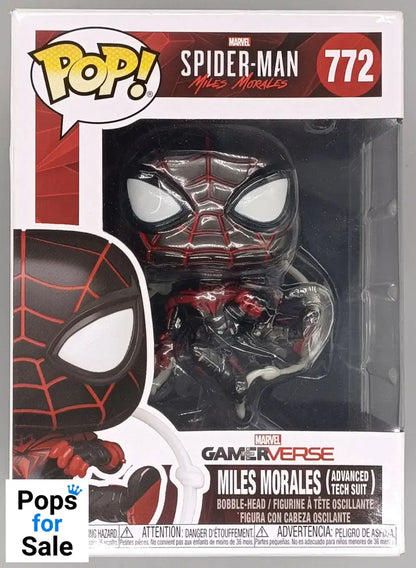 772 Miles Morales (Advanced Tech Suit) - Marvel Spider-Man - Funko POP - Box Damaged