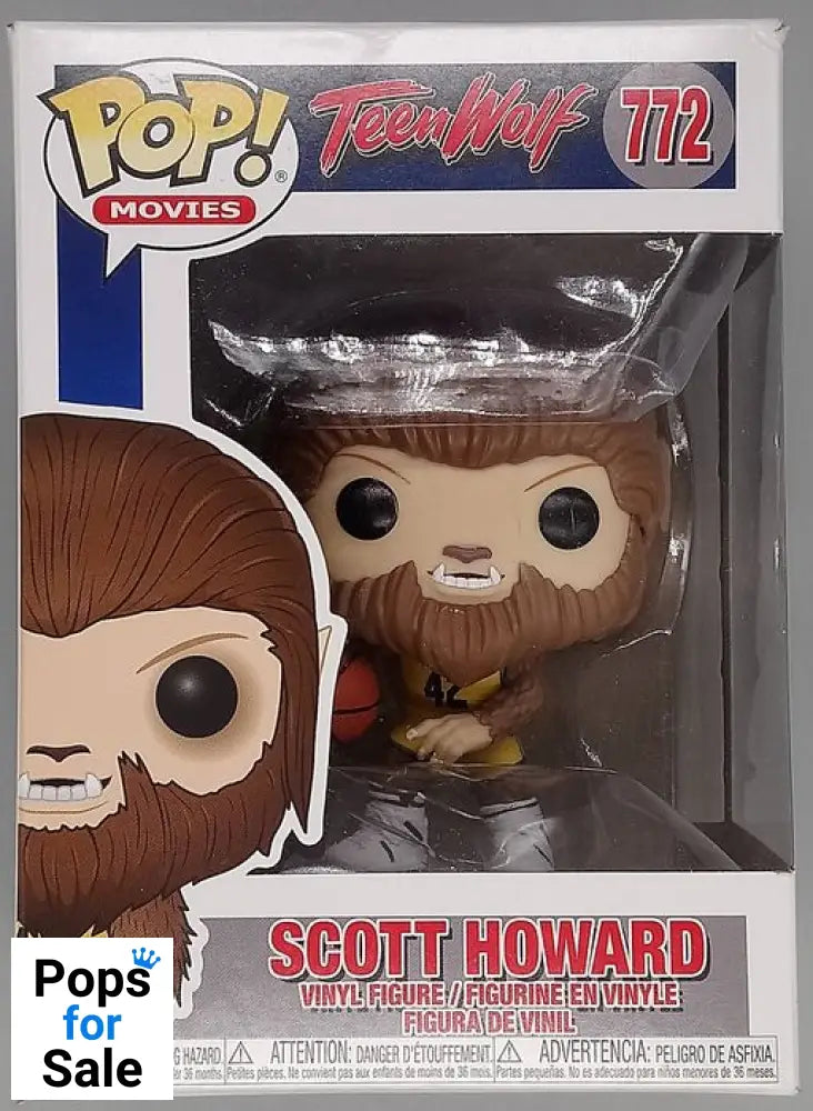 772 Scott Howard - Teen Wolf - Funko POP - Box Damaged
