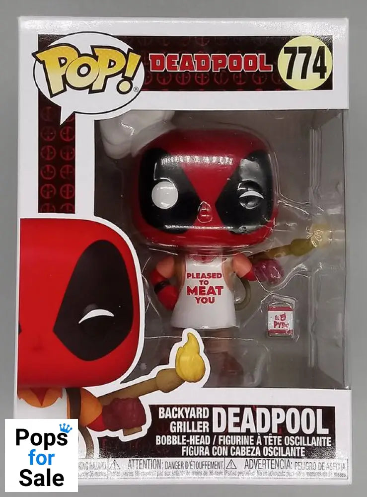 #774 Backyard Griller Deadpool - Marvel Funko POP