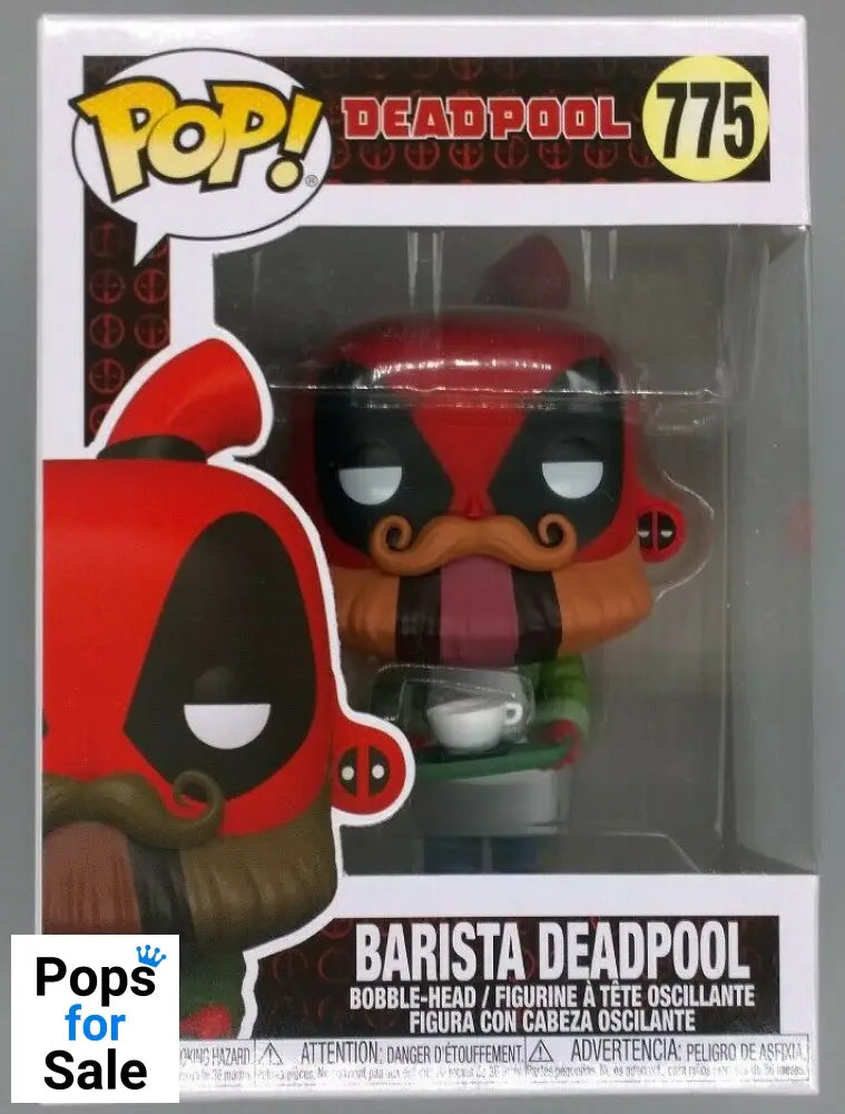 #775 Barista Deadpool - Marvel Funko POP