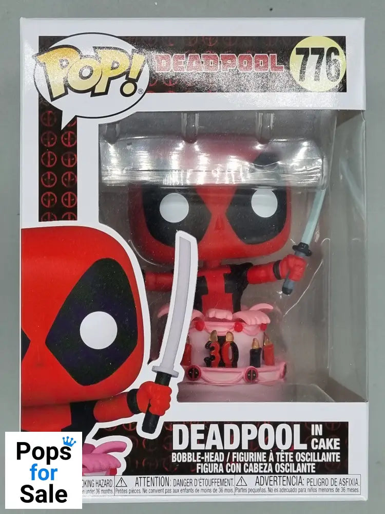 776 Deadpool (in Cake) - Marvel Funko POP - Brand New