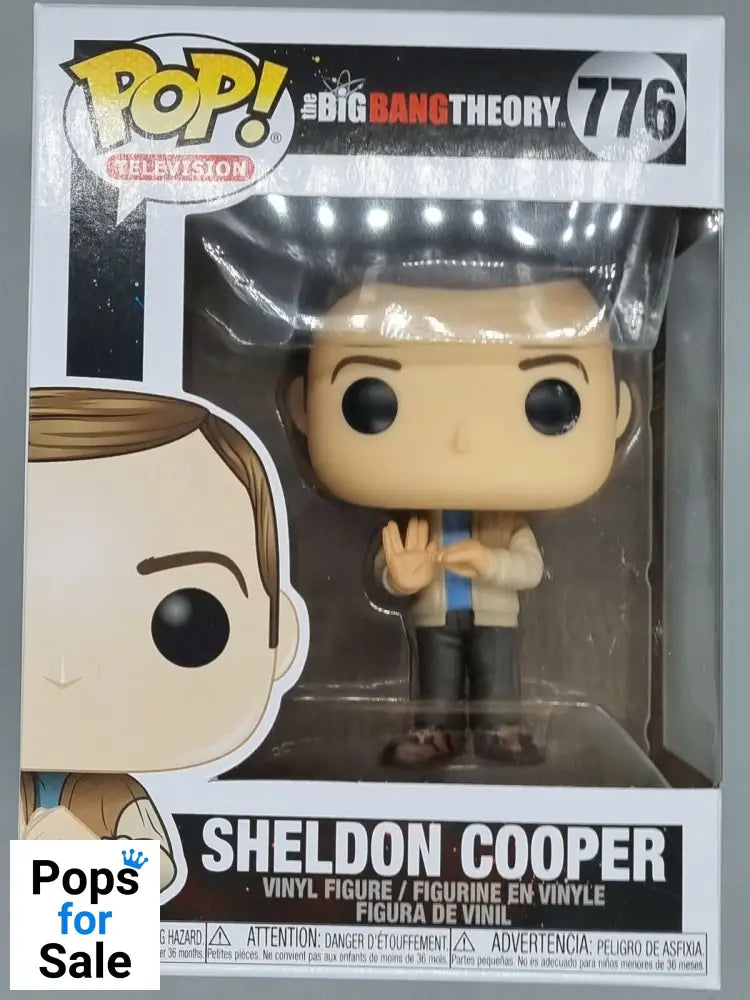 776 Sheldon Cooper (Live Long and Prosper) Big Bang Theory Funko POP