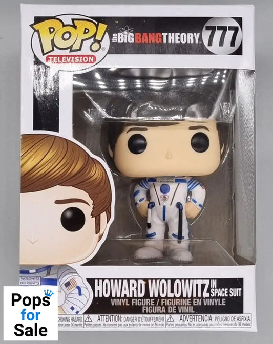 777 Howard Wolowitz (in Space Suit) Big Bang Theory Funko POP - Box Damaged