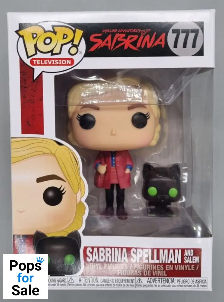 777 Sabrina Spellman (and Salem) Chilling Adventures of Sabrina Funko POP