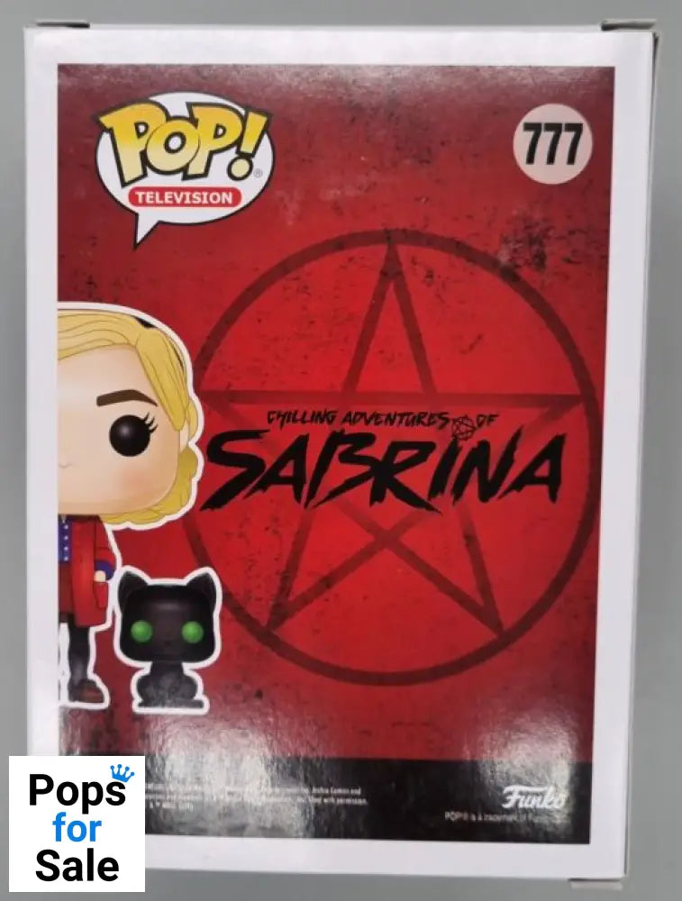 #777 Sabrina Spellman (and Salem) Chilling Adventures of Sab Funko POP