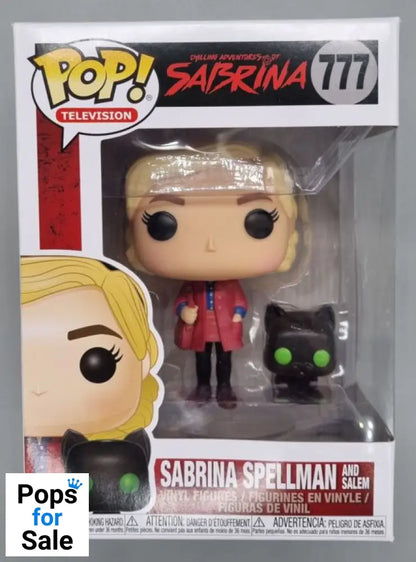 #777 Sabrina Spellman (and Salem) Chilling Adventures of Sab Funko POP