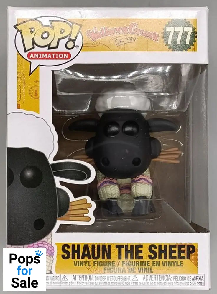 777 Shaun the Sheep - Wallace & Gromit - Funko POP - Box Damaged