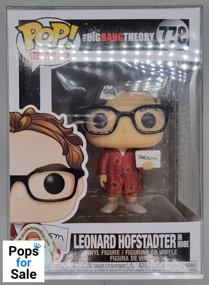 #778 Leonard Hofstadter (in Robe) - Big Bang Theory Funko POP