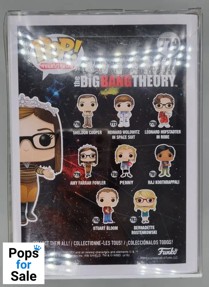 779 Amy Farrah Fowler (w/ Tiara) - Big Bang Theory Funko POP