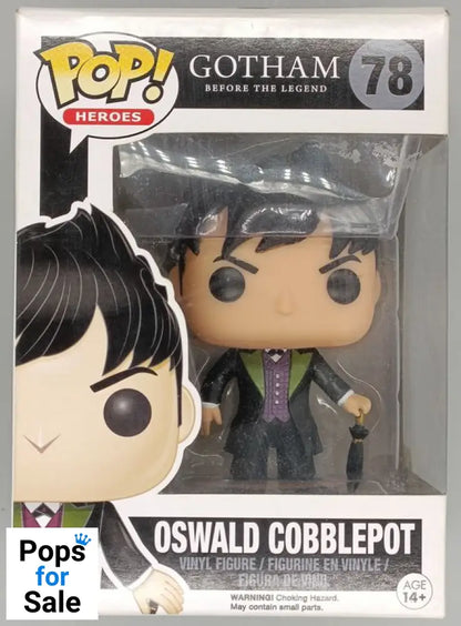 78 Oswald Cobblepot - DC Gotham - Box Damaged Funko POP