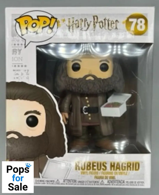 78 Rubeus Hagrid (Birthday Cake) 6 Inch Harry Potter Funko POP - Box Damaged