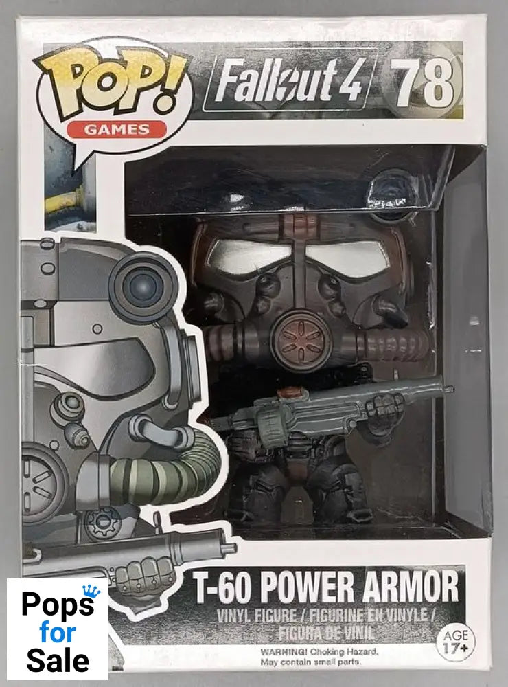 78 T-60 Power Armor - Fallout 4 - Funko POP - Box Damaged