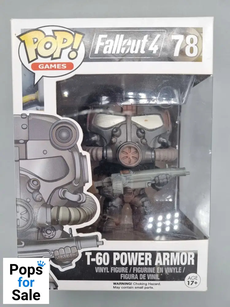 78 T-60 Power Armor - Fallout 4 - Funko POP - Box Damaged