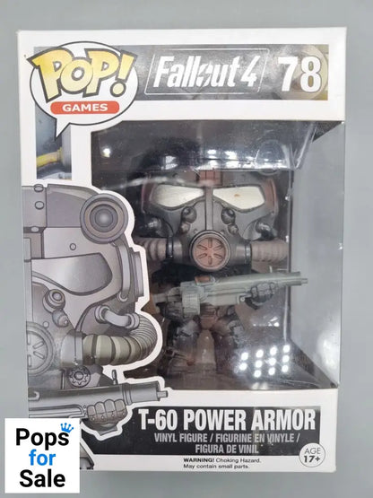78 T-60 Power Armor - Fallout 4 - Funko POP - Box Damaged