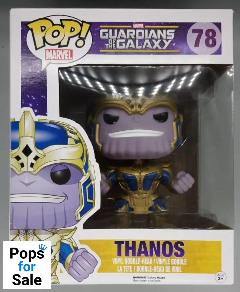 #78 Thanos - 6 Inch - Marvel Guardians of the Galaxy Funko POP