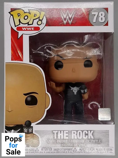 #78 The Rock (Bring It) - WWE- Summer Slam - Box Damaged Funko POP