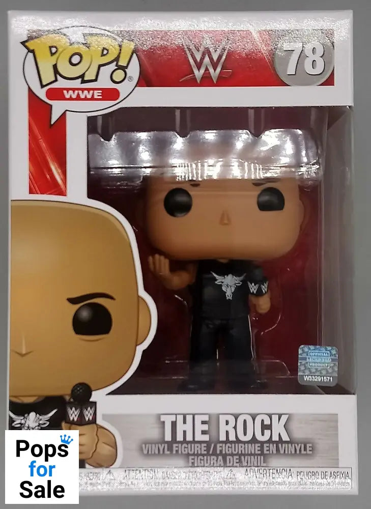 #78 The Rock (Bring It) - WWE- Summer Slam Funko POP