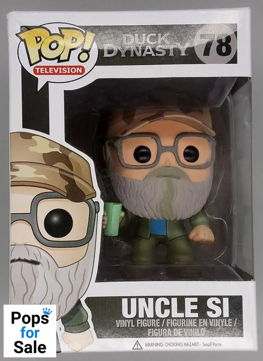 #78 Uncle Si - Duck Dynasty - Box Damaged Funko POP