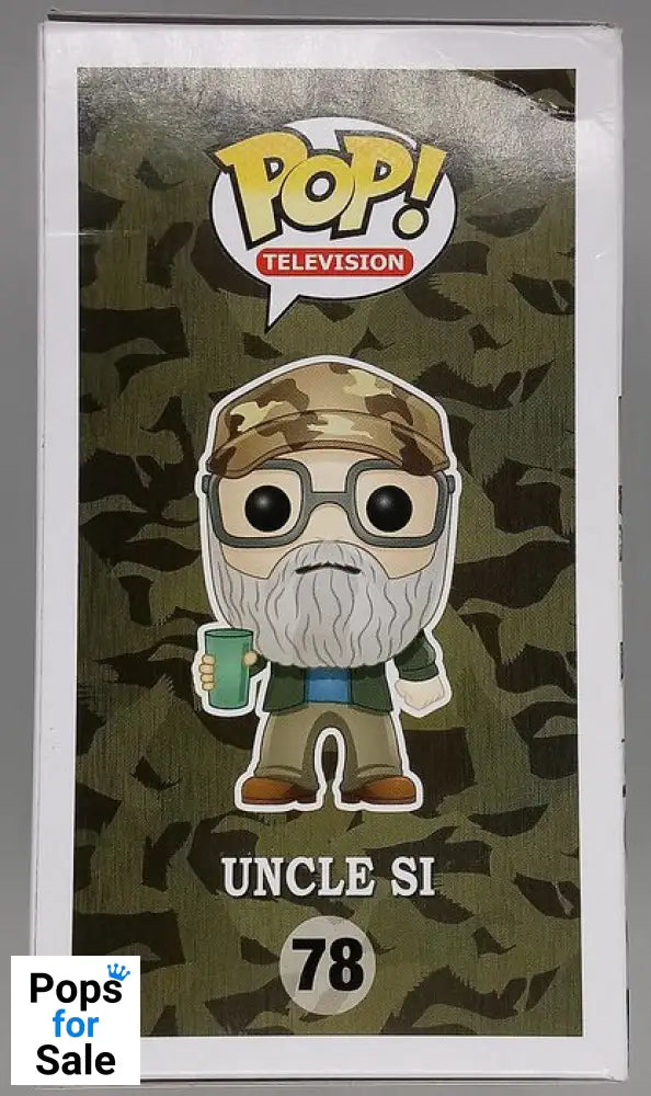 #78 Uncle Si - Duck Dynasty - Box Damaged Funko POP