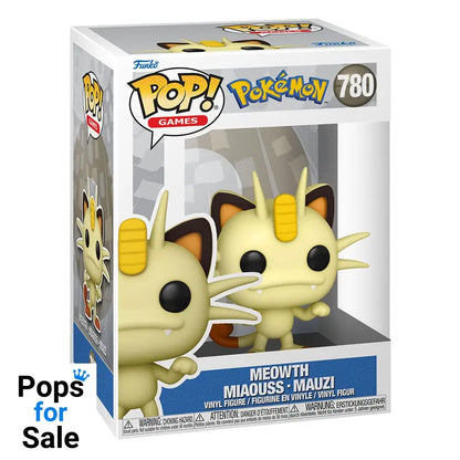 780 Meowth - Pokemon Brand New Funko Pop In Protector