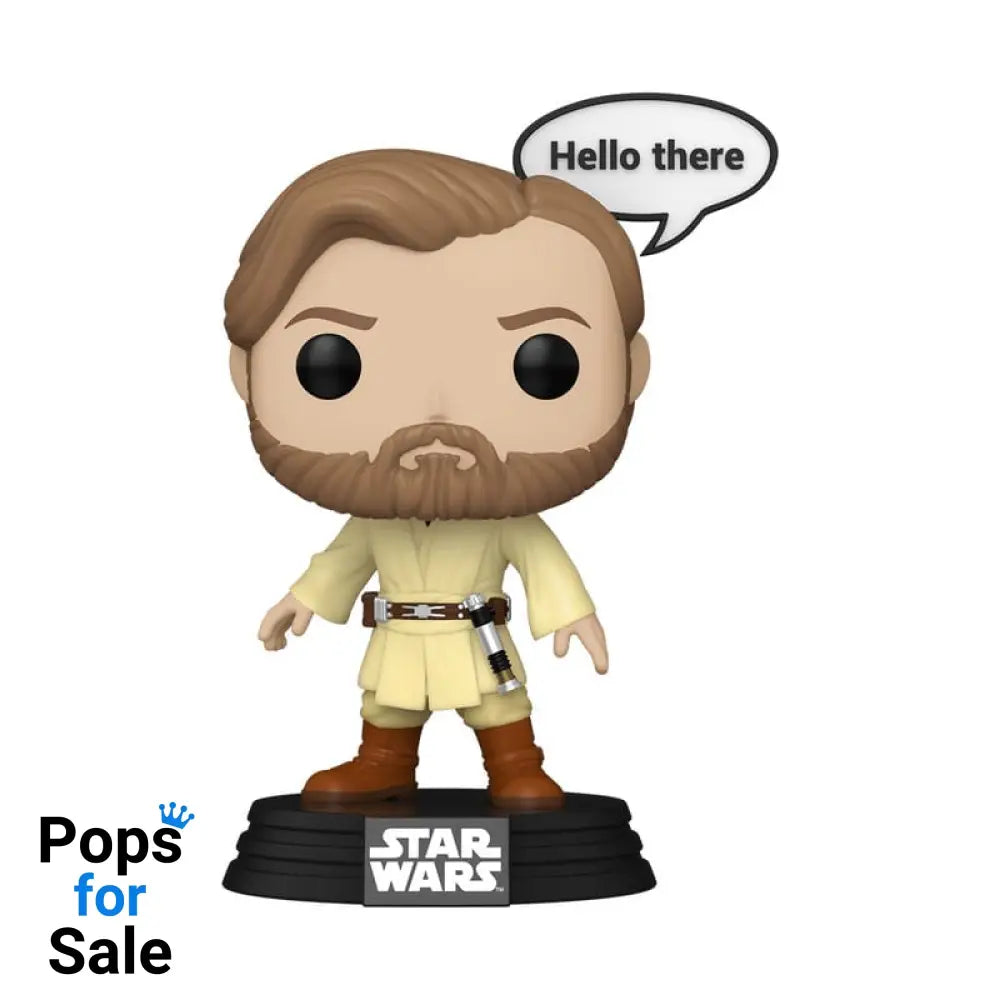 781 Obi-Wan Kenobi (Hello There) - Star Wars Funko POP - PRESALE