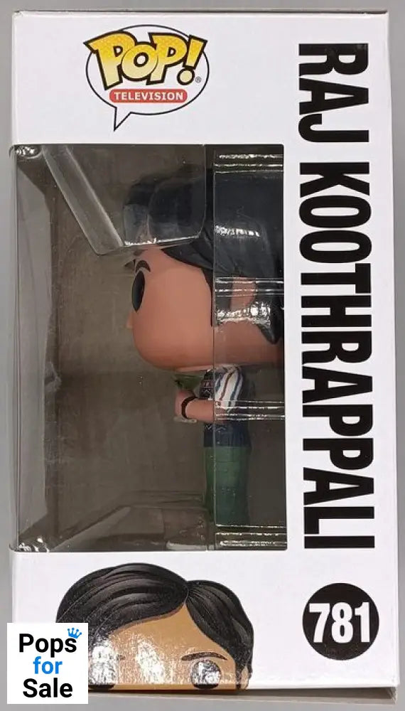 #781 Raj Koothrappali (w/ Cocktail) - Big Bang Theory Funko POP