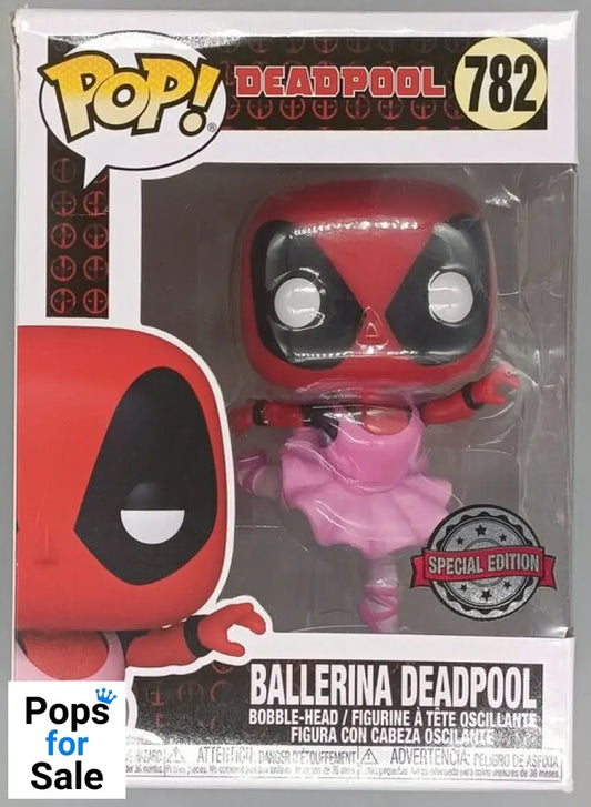 782 Ballerina Deadpool - Marvel - Box Damaged Funko POP