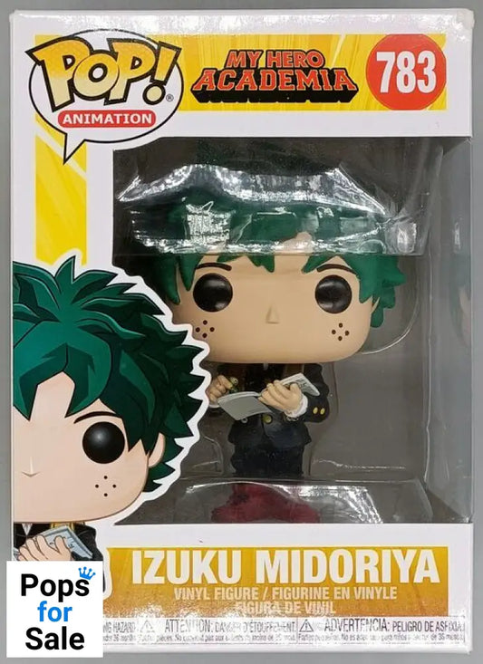 #783 Izuku Midoriya (School) - My Hero Academy - Box Damaged Funko POP