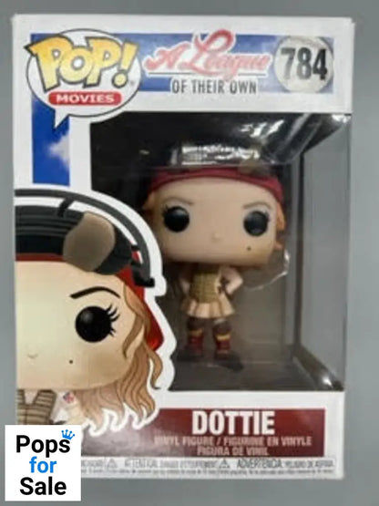 #784 Dottie - A League of Their Own - Box Damaged Funko POP