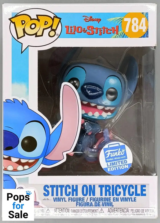 784 Stitch on Tricycle - Disney Lilo & Stitch Funko POP