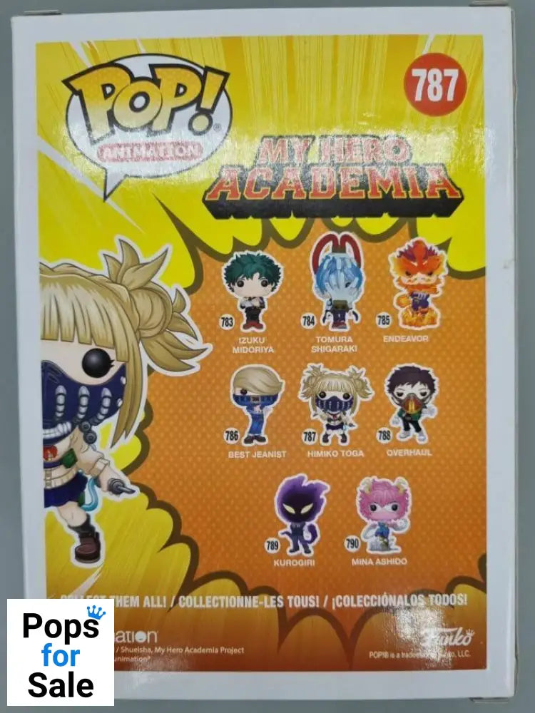 787 Himiko Toga (w/ Face Cover) - My Hero Academia MHA Funko POP