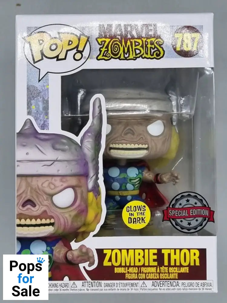 #787 Zombie Thor - Glow - Marvel Funko POP