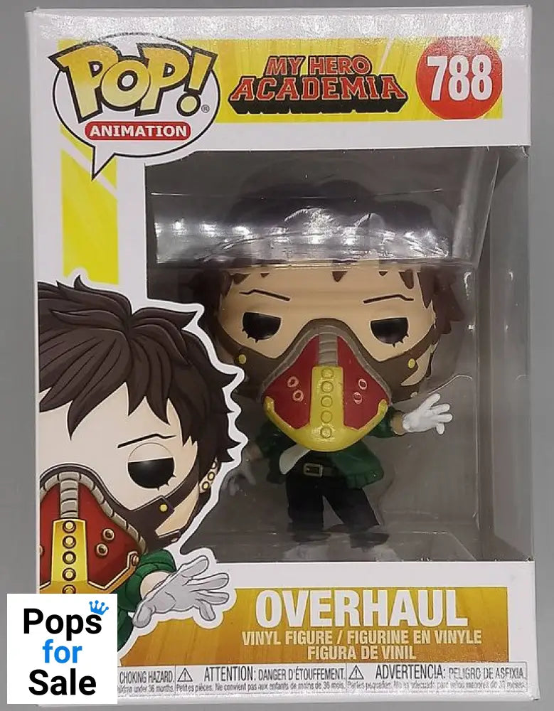 #788 Overhaul - My Hero Academia - Box Damaged Funko POP