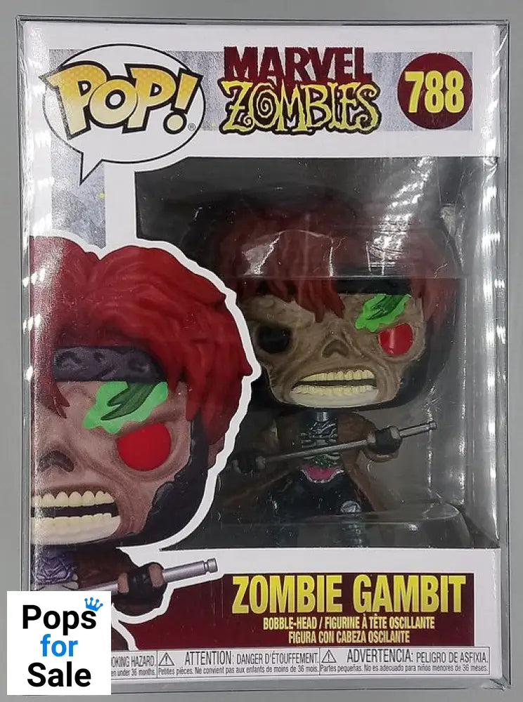 #788 Zombie Gambit - Marvel Funko POP