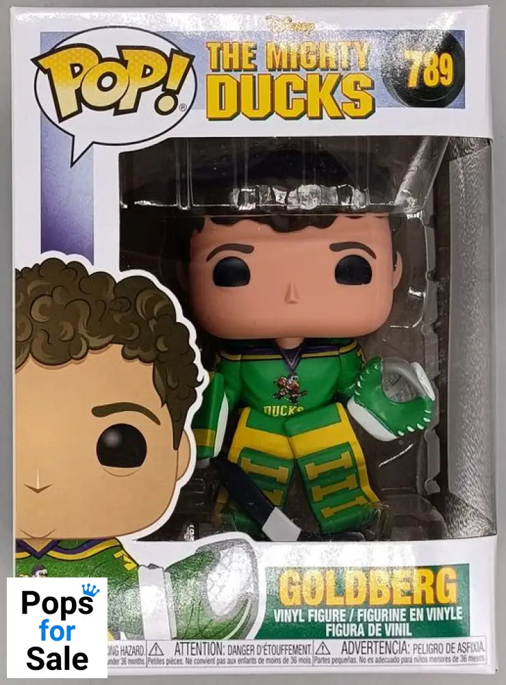 #789 Goldberg - The Mighty Ducks Funko POP