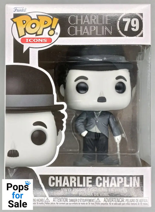 79 Charlie Chaplin Funko POP - Brand New