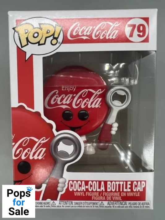 79 Coca-Cola Bottle Cap - Foodies - Funko POP - Box Damaged