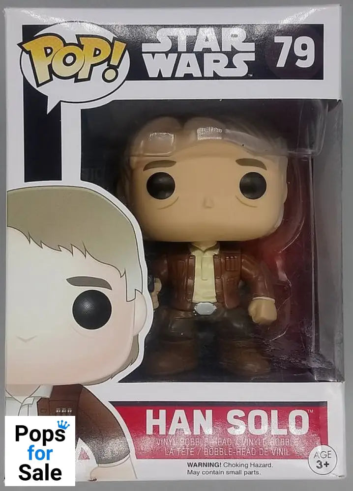 79 Han Solo - Star Wars - Box Damaged Funko POP