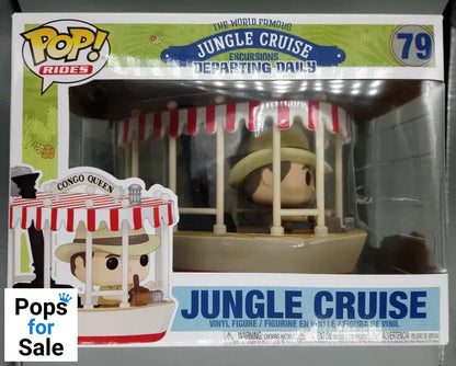 79 Jungle Cruise - Disney Park Rides - Funko POP - Box Damaged