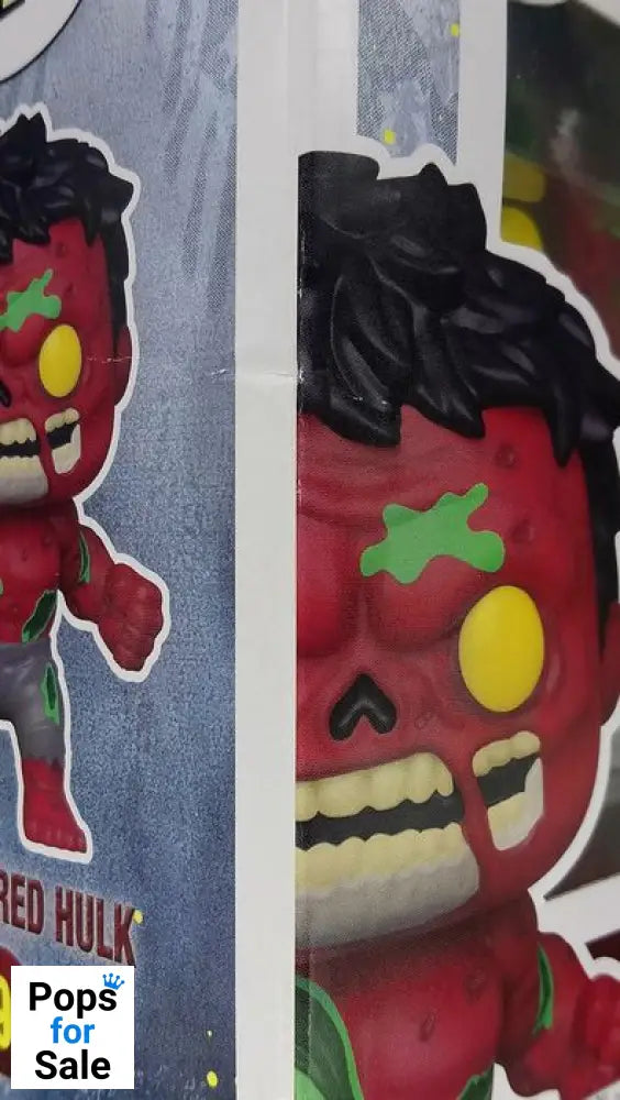 790 Zombie Red Hulk - Marvel Zombies - Funko POP - Box Damaged