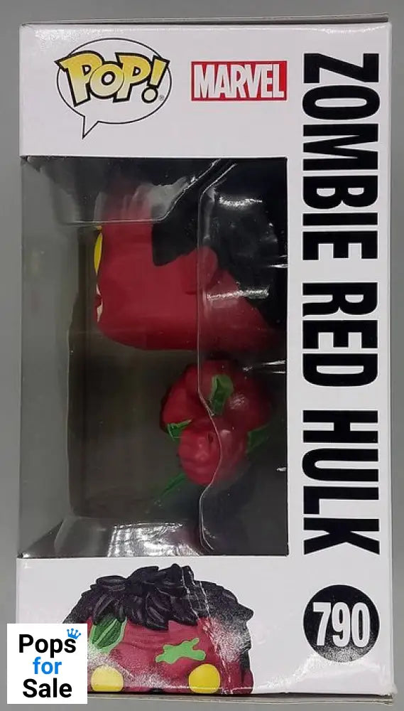 790 Zombie Red Hulk - Marvel Zombies - Funko POP - Box Damaged
