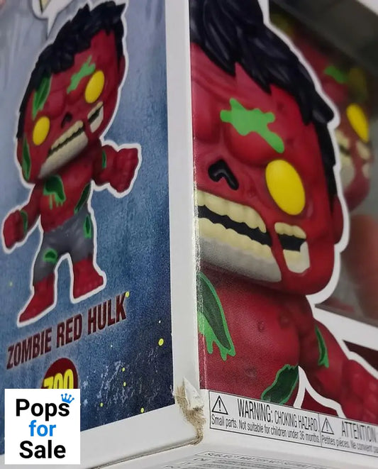 790 Zombie Red Hulk - Marvel Zombies - Funko POP - Box Damaged