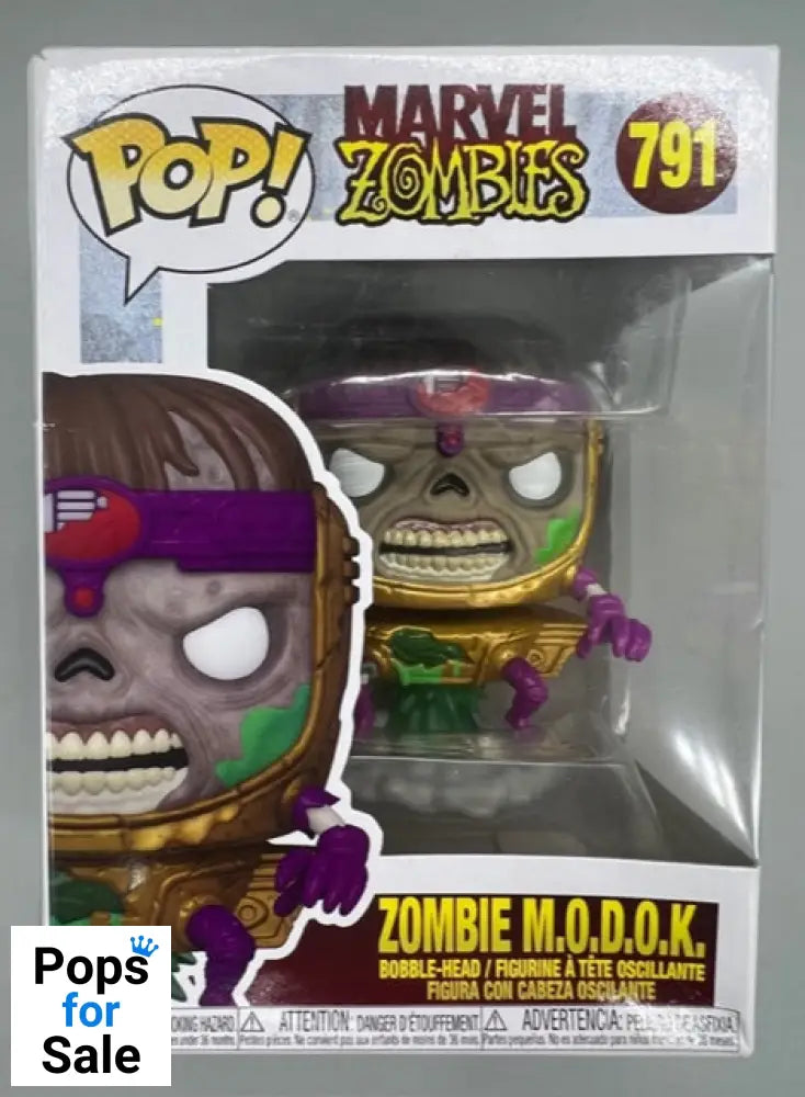 #791 Zombie M.O.D.O.K. - Marvel Zombies - Box Damaged Funko POP