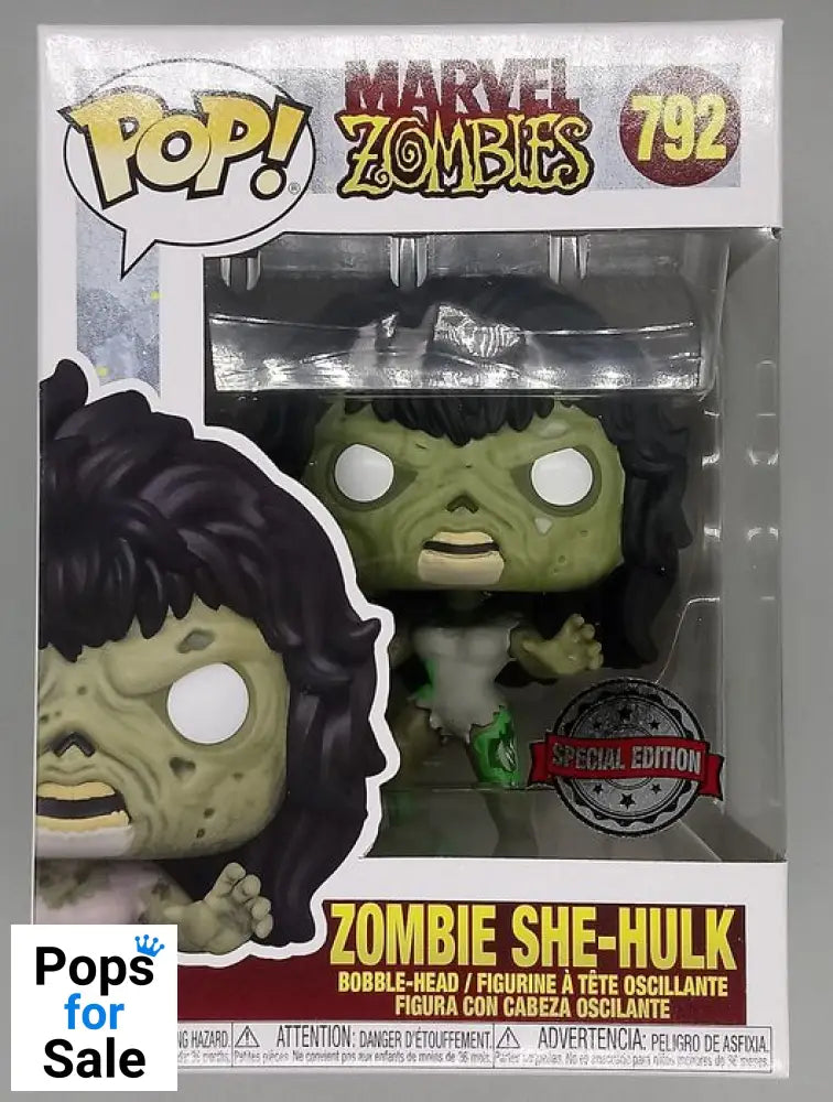 #792 Zombie She-Hulk - Marvel Funko POP